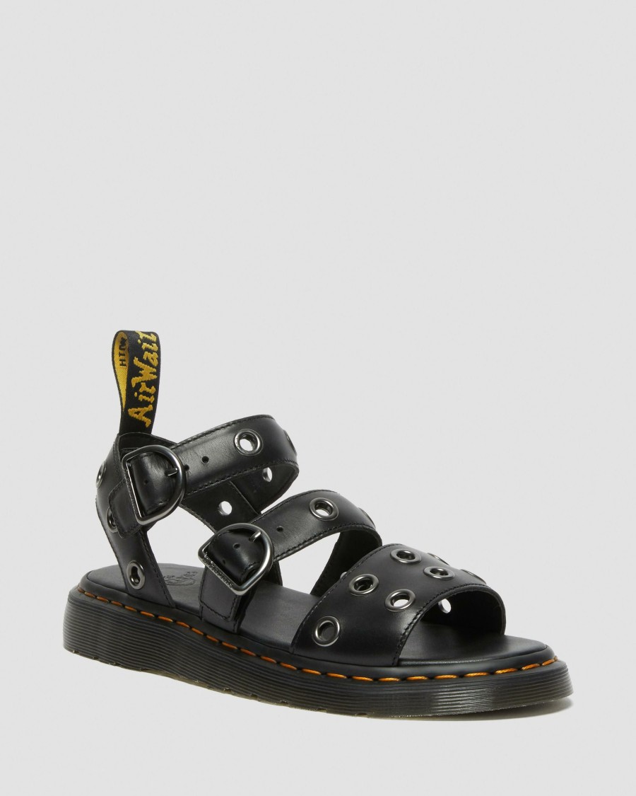 Men * | Gryphon Hardware Brando Leather Sandals Hot Selling