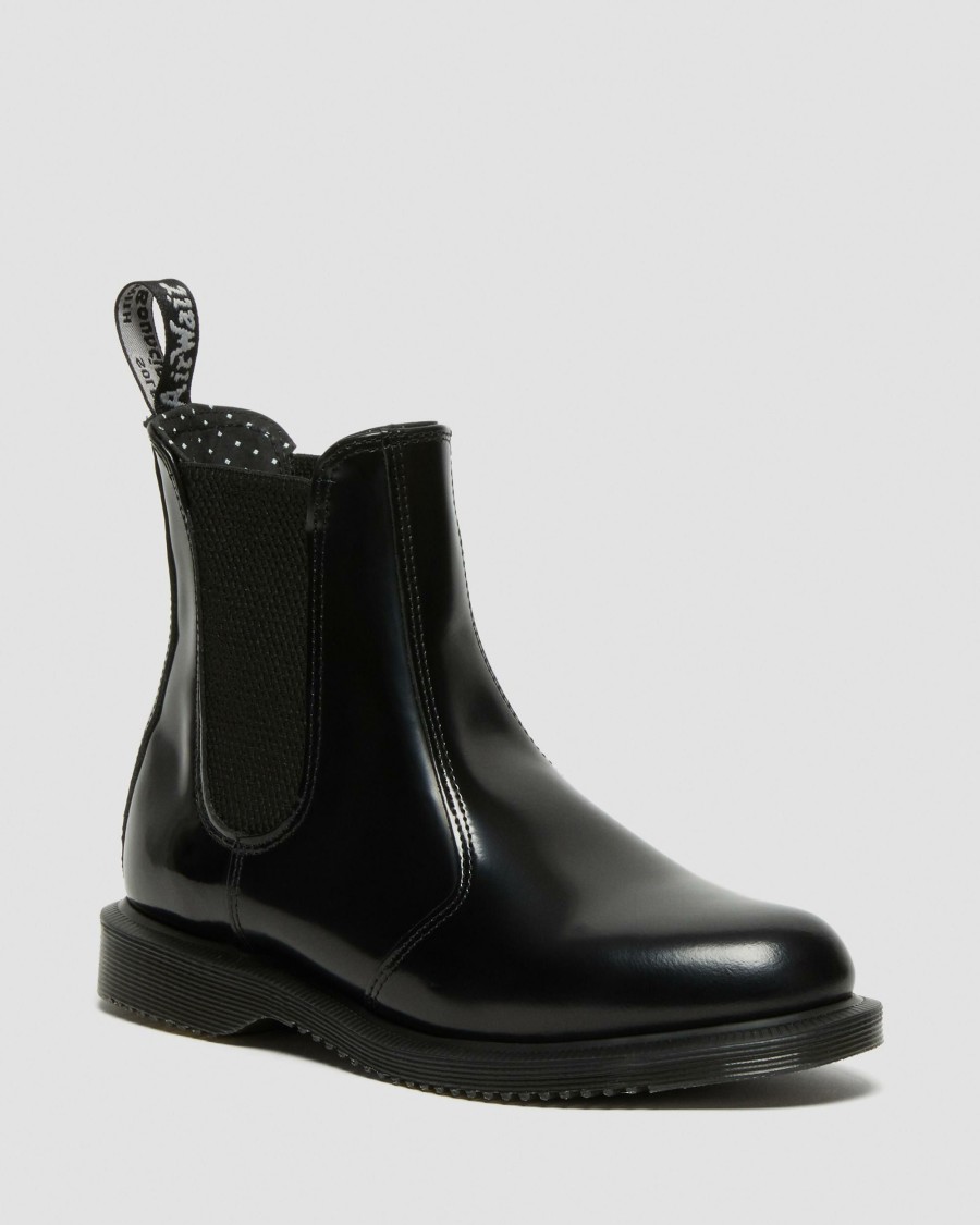 Women * | Flora Women'S Smooth Leather Chelsea Boots High Quality