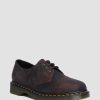 Men * | 1461 Waxed Full Grain Leather Oxford Shoes Lower Prices