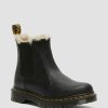 Women * | 2976 Women'S Faux Fur Lined Chelsea Boots Typical Style