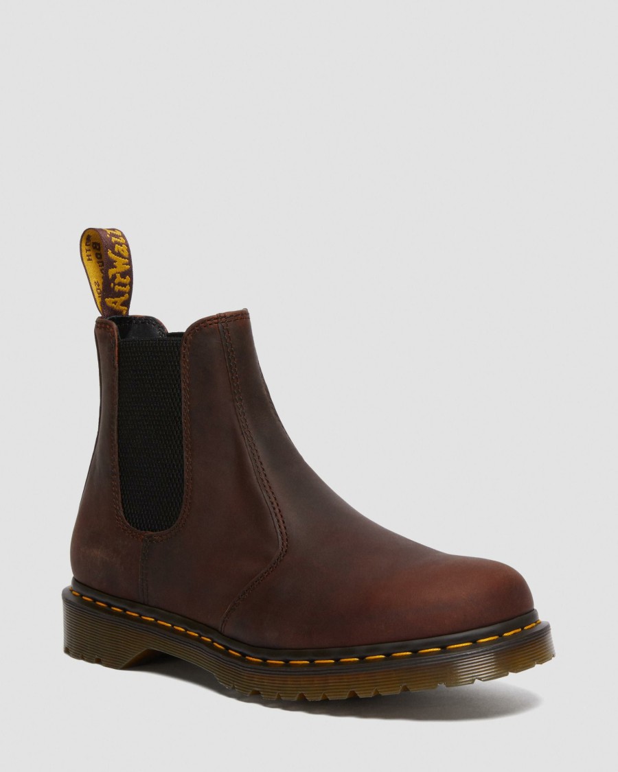 Men * | 2976 Waxed Full Grain Leather Chelsea Boots Discount