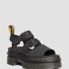 Women * | Ricki Leather 3-Strap Platform Sandals Outlet