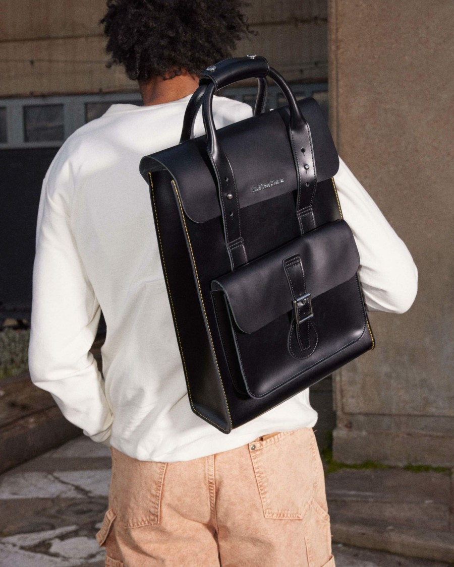 Men * | Kiev Leather Backpack Best Sale