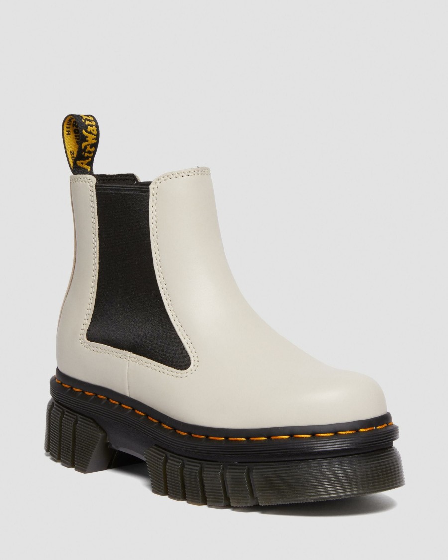 Men * | Audrick Nappa Leather Platform Chelsea Boots Latest