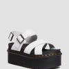 Women * | Voss Ii Athena Leather Strap Platform Sandals Good Quality