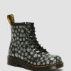 Kids * | Junior 1460 Leopard Hydro Leather Lace Up Boots Online Store