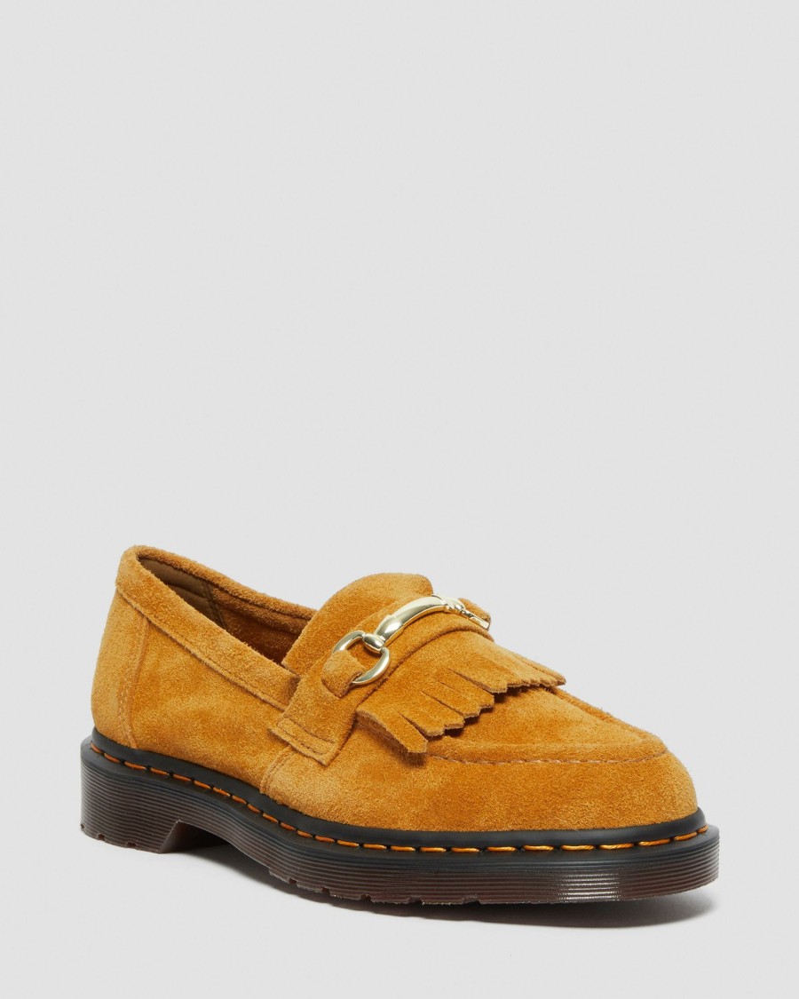 Men * | Adrian Snaffle Suede Loafers Bargain Sale