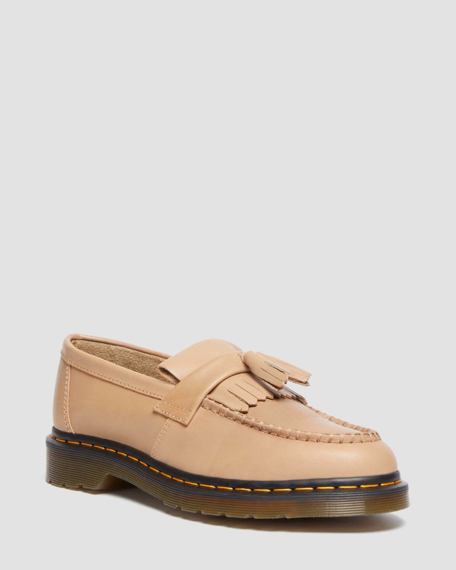 Men * | Adrian Carrara Leather Tassel Loafers Excellent Quality