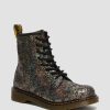 Kids * | Youth 1460 Crinkle Metallic Lace Up Boots Featured