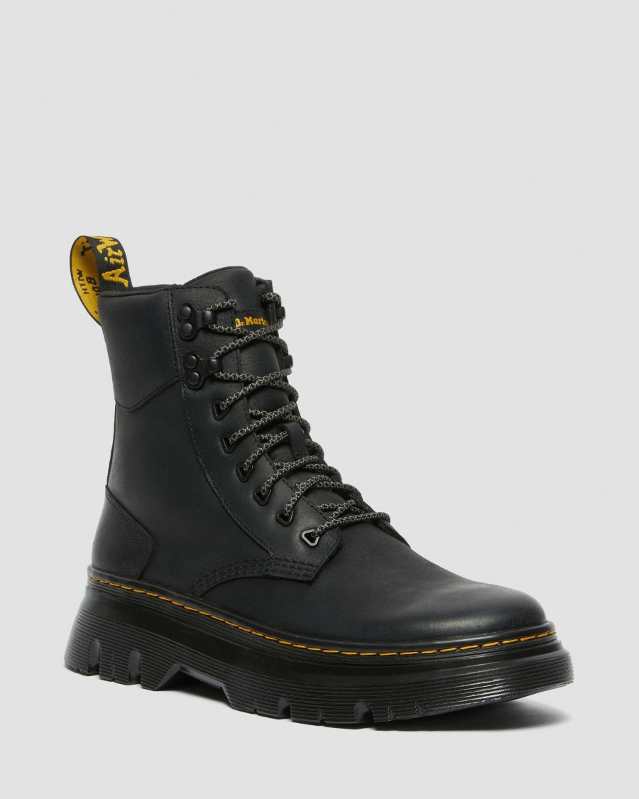 Men * | Tarik Wyoming Leather Utility Boots Best Quality