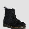 Kids * | Junior 1460 Pascal Tinsel Fur Lace Up Boots Typical Style