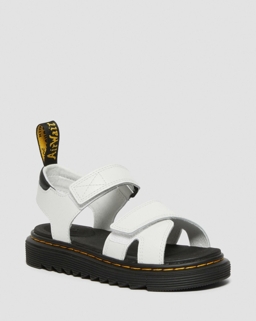 Kids * | Junior Vossie Leather Sandals High Quality