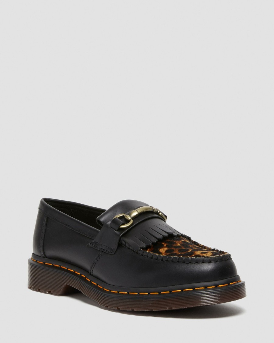 Men * | Adrian Snaffle Hair On Loafers Bargain Sale