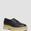 Men * | Rikard Contrast Sole Leather Platform Shoes Discount Online