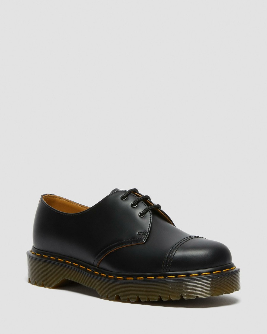 Men * | 1461 Bex Made In England Toe Cap Oxford Shoes Discount