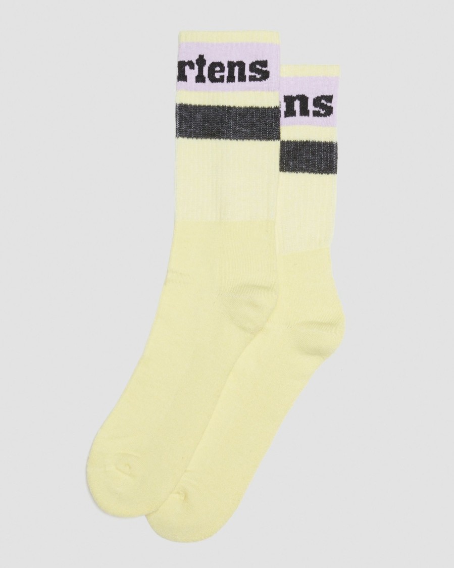 Women * | Athletic Logo Organic Cotton Blend Socks Promotions