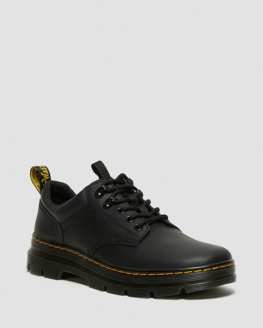 Men * | Reeder Wyoming Leather Utility Shoes Bargain Sale