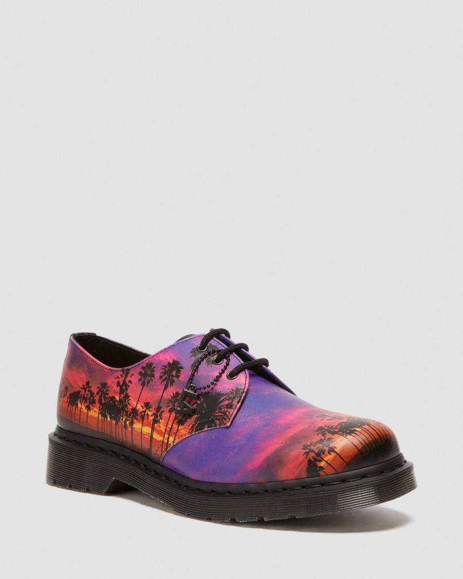 Men * | 1461 Los Angeles Leather Oxford Shoes Discount