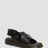 Men * | Zane Brando Leather Slingback Sandals Special Style