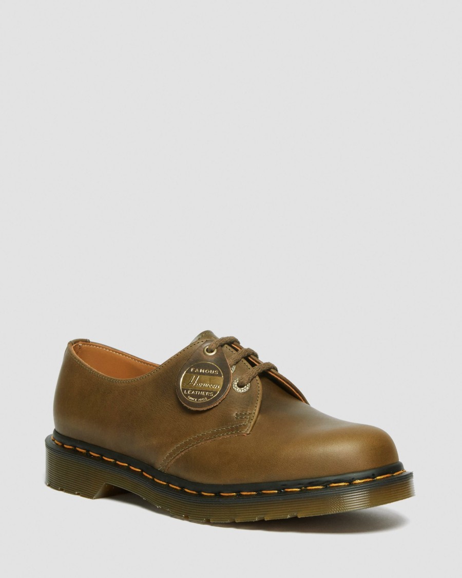 Men * | 1461 Made In England Denver Leather Oxford Shoes Promotions