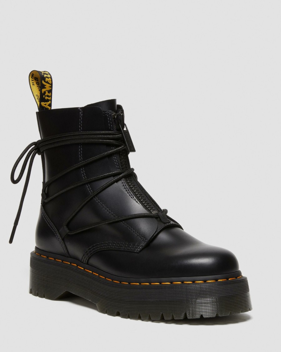 Men * | Jarrick Ii Laced Leather Platform Boots Closeout Sale