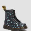 Kids * | Toddler 1460 Glow In The Dark Bugs Lace Up Boots Outlet