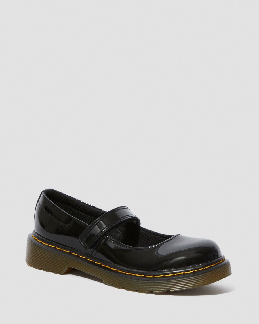 Kids * | Junior Maccy Patent Leather Mary Jane Shoes Discount Sale