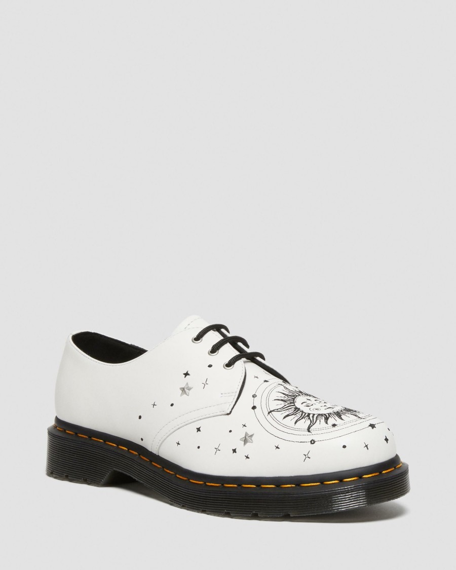 Men * | 1461 Cosmic Embroidered Leather Oxford Shoes Premium