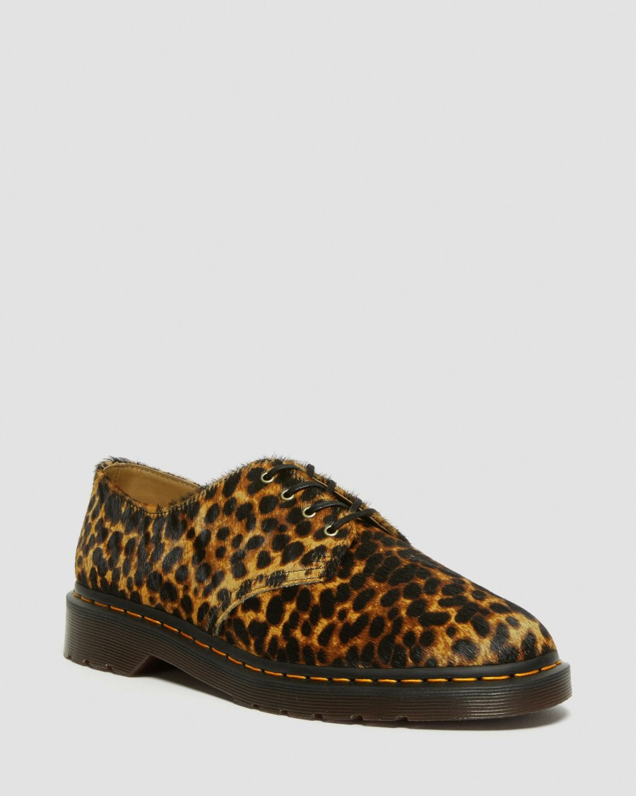 Men * | Smiths Hair On Leopard Print Dress Shoes Shop