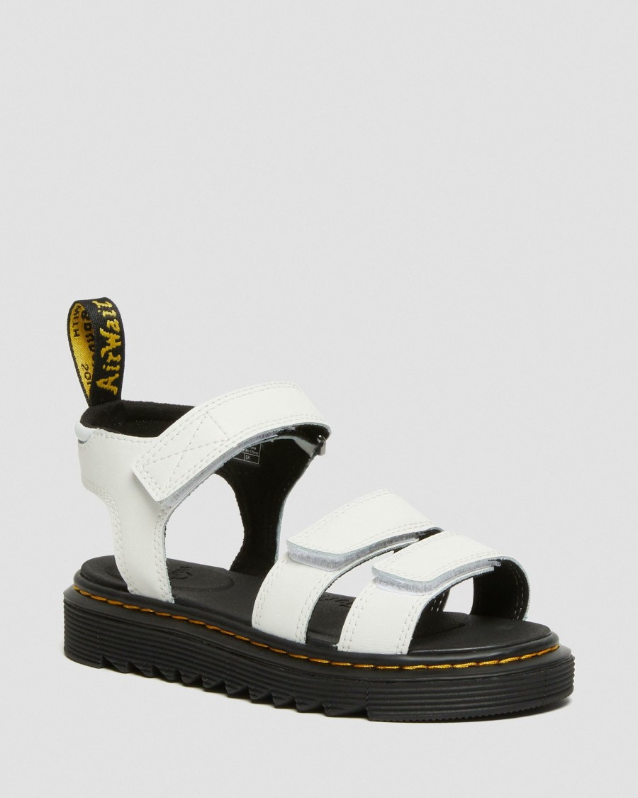 Kids * | Junior Klaire Leather Strap Sandals Reliable Quality