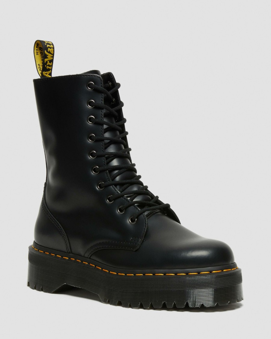 Men * | Jadon Hi Boot Smooth Leather Platforms Special Style